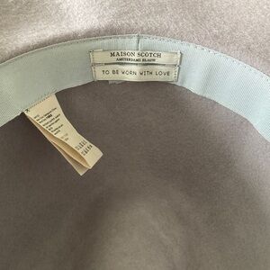 Maison Scotch Gray Hat